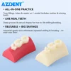 AZDENT Dental Teeth Filling Practice Block Inlay Exercise Model Composite Resin 3-Unit Prep Simulator Typodont Study Teeth Model - Image 2