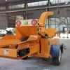 40Tons Industrial Large Hydraulic Feeding Tree Branch Wood Chipper Machine Diesel Wood Shredder for Wood Waste Recycling - Image 3