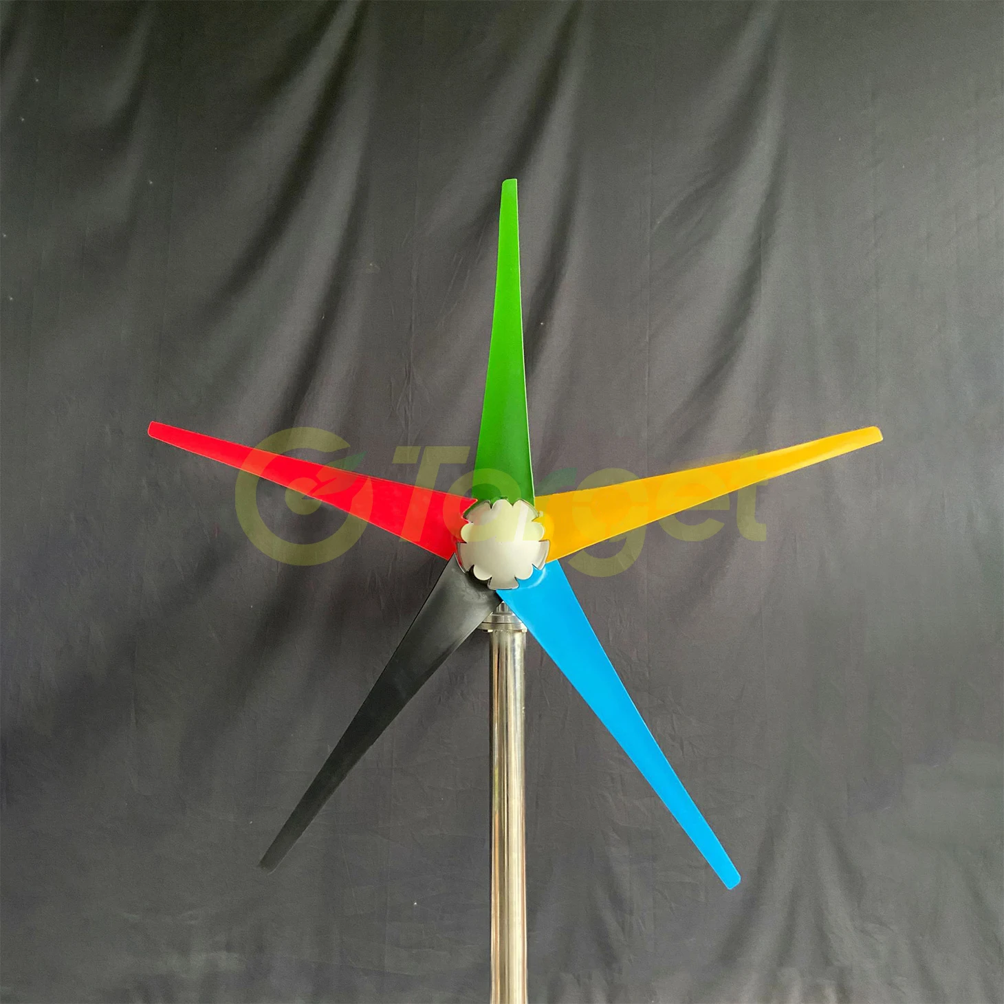 Low Noise Fast Delivery 5 Blades 8000W Horizontal Wind Turbine Generator Windmill 12V 24V 48V Complete Set For Home Garden Boat - Image 4