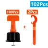 [:en]11-1202Pcs Top Ceramic Floor Tile Leveling System Clips Set Leveler Adjuster Tile Wall Laying Locator Spacer Construction Tool[:ar]11-1202Pcs Top Ceramic Floor Tile Leveling System Clips Set Leveler Adjuster Tile Wall Laying Locator Spacer Construction Tool[:] - Image 8