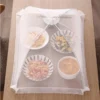 Food Cover Mesh Folding Washable Flies Tables Cover Insect Proof Protective Dish Covers Home Kitchen Storage Accessaries - Image 2
