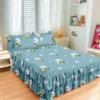 150/180/200cm Bed Skirts Princess Style Bedspread Cover with Skirt US Euro Bed Linen Smooth Twin Full Queen King Size Bed Sheet - Image 22