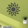 Sunflower Wall Sticker Acrylic Mirror Self Adhesive Reflective Decal Mural Wallpaper for TV Background Art Home Decor - Image 4