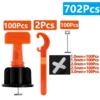 [:en]11-1202Pcs Top Ceramic Floor Tile Leveling System Clips Set Leveler Adjuster Tile Wall Laying Locator Spacer Construction Tool[:ar]11-1202Pcs Top Ceramic Floor Tile Leveling System Clips Set Leveler Adjuster Tile Wall Laying Locator Spacer Construction Tool[:] - Image 15