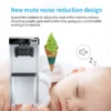 18~22L/H Soft Ice Cream Making Machine With Mixer Floor Standing 3 Flavors Fruit Flavor Soft Serve Machine - Image 6