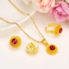 24K Gold Color Ethiopian Traditiona Newest Item Jewelry Sets  Ethiopia Eritrea Sets For Women's Habesha Wedding Party Gifts - Image 14