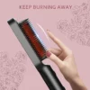 Hot Sale Mini Hair Straightener Hot Comb Customized Hair Styling Tools Hair Brush Straightener Comb Hot Sale Mini Hair Straighte - Image 3
