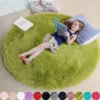 100/120/140/160 Round Rug Fluffy Soft Area Rugs for Kids Girls Room Princess Castle Plush Shag Carpet Cute Circle Bedroom Decor - Image 12