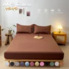 Single/Double/King/Queen Beds Cotton Fitted Sheet for Mattress Pads and Bedspread Covers in All Bed Sizes 140/150/160/180x200 - Image 2