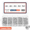 [:en]500pcs M2 Self Tapping Phillips Screws Assortment Kit 5 Sizes Alloy Steel Cross Drive Flat Head Self Drilling Wood Screws DIY[:ar]500pcs M2 Self Tapping Phillips Screws Assortment Kit 5 Sizes Alloy Steel Cross Drive Flat Head Self Drilling Wood Screws DIY[:] - Image 7