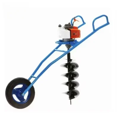 Hot-Selling Digging Hole Fishing On Ice Manual Tree Planting Earth Soil Drill Auger Drill Auger Earth Drill