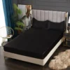 New Satin Fitted Sheet European Style Rayon Mattress Cover Elastic Band Bed Sheet King 140x200 160x200 No Pillowcase Beddings - Image 13