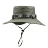 [:en]Summer Men Bucket Hat Outdoor UV Protection Wide Brim Panama Safari Hunting Hiking Hat Mesh Fisherman Hat Beach Sunscreen Cap[:ar]Summer Men Bucket Hat Outdoor UV Protection Wide Brim Panama Safari Hunting Hiking Hat Mesh Fisherman Hat Beach Sunscreen Cap[:] - Image 9