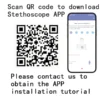 Electronic Medical Bluetooth Digital Stethoscope For Cardiology Experts, Pet Medical General Practice use - Image 4