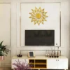 Sunflower Wall Sticker Acrylic Mirror Self Adhesive Reflective Decal Mural Wallpaper for TV Background Art Home Decor - Image 7