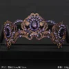 Vintage Baroque Queen Tiara Wedding Crown Bridal Diadem Gold Crystal Rhinestone Head Jewelry Headpiece Wedding Hair Accessories - Image 6