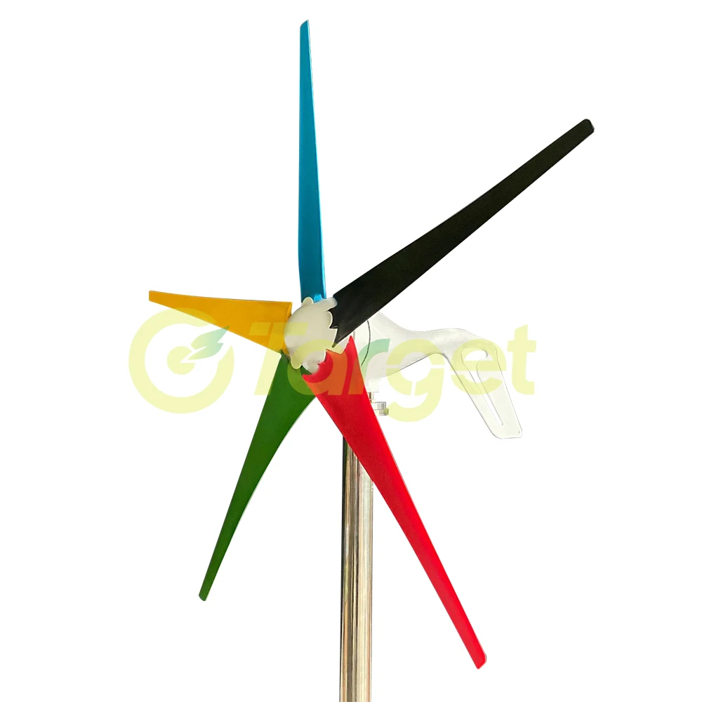 Low Noise Fast Delivery 5 Blades 8000W Horizontal Wind Turbine Generator Windmill 12V 24V 48V Complete Set For Home Garden Boat - Image 8