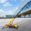 Miniature Spider Crane 3 Ton 8 Tons Track Frame Slewing Construction Hydraulic Spider Crawler Telescopic Boom Crane for Bulgaria - Image 2