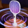 3 In 1 Multi Functional Bug Zapper Racket Usb Rechargeable Mosquito Killer Safe Electric Mosquito Swatter Pest Control Supplies - Image 6