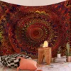 Indian Mandala Wall Hanging Tapestry Boho Hippie Cloth Fabric Large Elephant Tapestry Interior Bedroom Dorm Room Decor Aesthetic - Image 3