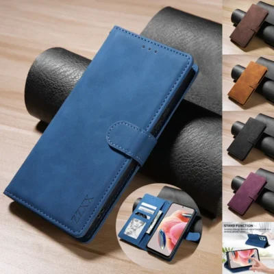 Wallet Magnetic Flip With Photo Frame Leather Case For Xiaomi 14T 13T 11T Poco X6 Pro M6 X5 X3 F3 Redmi 14C 13C 12 10 9A 9C 8 7A