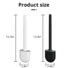 Silicone Toilet Brush and Holder Wall Mounted for Bathroom Quick Drying Efficient Professional Deep Cleaning cleaning - Image 6
