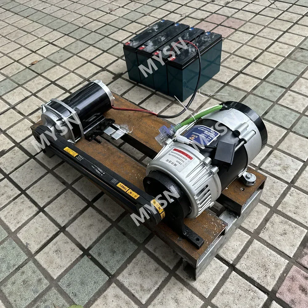 20KW Permanent Magnet Generator 220V 230V 380V Dynamo 20000W Alternator Quiet Generator With DC Driving Motor - Image 3