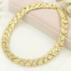 Fashion Bridal Dubai Gold Color Jewelry Sets for Women Costume Necklace Earrings Nigerian Wedding African Jewellery Set - Image 3