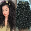 18A Super Double Drawn Virgin Burmese Pixie Curly Wave Bundles Raw Human Hair Bundles Thick Human Unprocessed Hair Extensions - Image 2