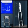 Aluminum Alloy Telescopic Ladder Folding Multifunctional Portable Ladder Suitable For Home Warehouse And Construction Projects - Image 16