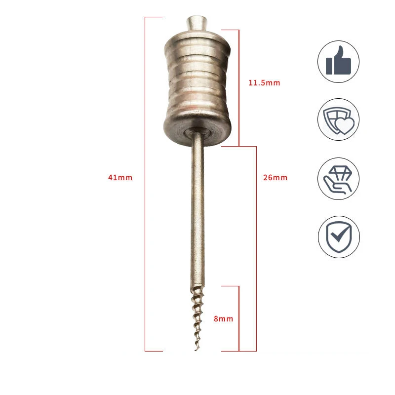 PIORPOY 1Pcs Dental Broken Root Drill Remnant Extractordental Stainless Steel Tooth Extraction Screw Dentistry Materials Tools - Image 3