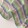 1 Rainbow Bridge Pattern Matte Fitted Sheet, Bedroom Printed Bedcover, Bedding Supplies (excluding pillowcases) - Image 5
