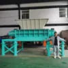 Small Mini  Industrial Twin Two Double Shaft Wood Biomass Textile Glass Recycling Crushing Crushers Shredding Shredder Machine - Image 2