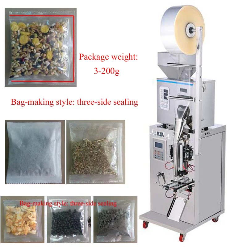 Scale Herb Filling And Weighing Machine Tea Leaf Filler Automatic Packing Machine Particle Powder Black Tea Racking Device - Image 9