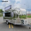 Street Coffee Food Trailers Fully Equipped Food Camping Trailer Vintage Cart Pizza Food Truck with Full Kitchen United States - Image 5