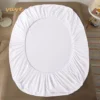 Single/Double/King/Queen Beds Cotton Fitted Sheet for Mattress Pads and Bedspread Covers in All Bed Sizes 140/150/160/180x200 - Image 8