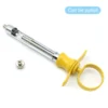 Dental Stainless Steel Syringe Dentistry Surgical Instrument With Head Can Be Pulled Teeth Care Dental Anesthesia Aspirating - Image 12