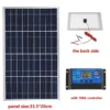 Outdoor Solar Panel 600W 12V Polycrystalline USB Power Portable Rechargeable Solar Cell Solar Generator for Home Lighting Camp - Image 10