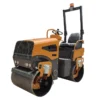 2 Ton Ride-On Double Drum Roller, Hydraulic Vibratory Compactor for Road Construction & Paving - Image 5