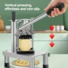 Manual Fries Machine Commercial Vegetable Fruit Meat Chopper Dicer Cutting Machine Stainless Steel Potato Cutter Vertical Dicer - Image 5
