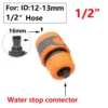 Garden Hose Quick Connector 1/2 3/4 1 Inch Pipe Coupler Stop Water Connector 16/20/32mm Repair Joint Irrigation System Fitting - Image 17