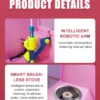 Vending Machine Supplier Cotton Candy Vending Machine and Flower Floss Vending Machine with 4 Color Sugar and Multi Shape Choice - Image 3