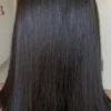 Raw Vietnamese Bone Straight Wigs Double Drawn Short Bob Human Hair Wig Pre Plucked HD Transparent Lace Frontal Wig Ombre Brown - Image 8