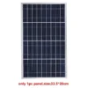 Outdoor Solar Panel 600W 12V Polycrystalline USB Power Portable Rechargeable Solar Cell Solar Generator for Home Lighting Camp - Image 11