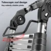 Aluminum Alloy Telescopic Ladder Folding Multifunctional Portable Ladder Suitable For Home Warehouse And Construction Projects - Image 6
