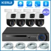 KERUI Waterproof 6MP HD POE Surveillance Camera System Dual Lens PTZ WIFI IP Home Security 4CH 8CH POE NVR Video H.265 CCTV Kit - Image 11