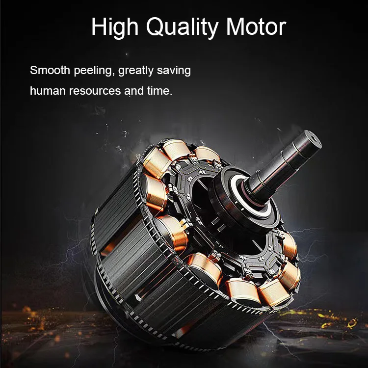 Industry Fully Automatic Electric Potato Chip Making Quick Peeling Potato Peeler Washing Cleaning Machine Easy Operation - Image 12