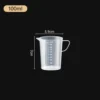 1PC Clear Graduated Measuring Cup Scale Plastic Transparent Mixing Cup Large Capacity With Lid Laboratory Beaker Kitchen Baking - Image 10