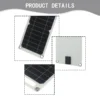 Compact And Portable Compact And Portable Efficient Charging Flexible Solar Panels Mobile Phone Chargers Outdoor Solar Kits - Image 2