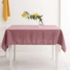 100% Pure Linen Tablecloth,for Kitchen Dining Room Party Holiday Tabletop Decoration, Solid Color Table Cover,Natural Fabric - Image 5